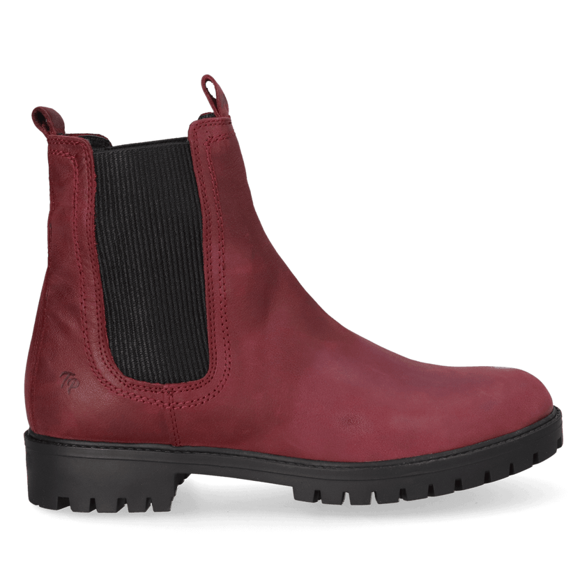 Carla-NL Dames Chelsea Boots Leer Vi