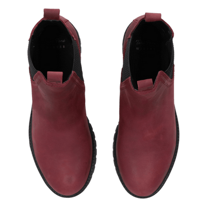 Carla-NL Dames Chelsea Boots Leer Vi