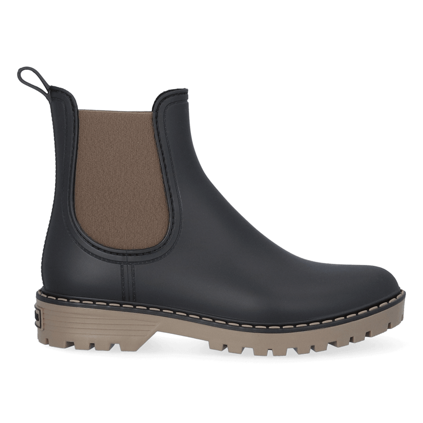 Cavour Rubber Dames Regenboots Taupe