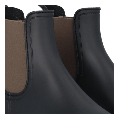 Cavour Rubber Dames Regenboots Taupe