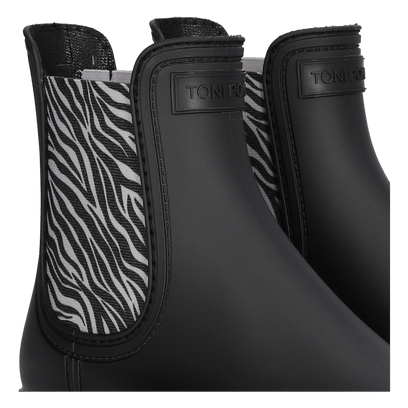 Clayton Dames Regenboots Zebra