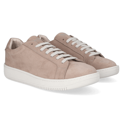 Dalmau Heren Sneakers Nubuck Taupe