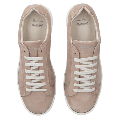 Dalmau Heren Sneakers Nubuck Taupe