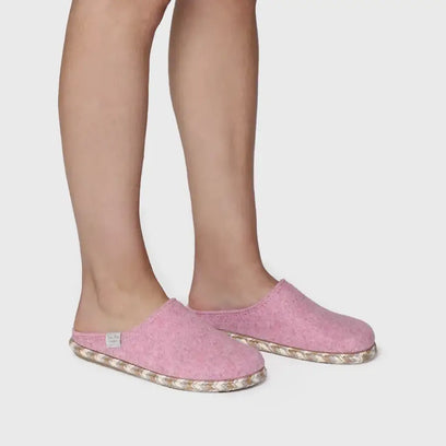 Deli-FP Dames Pantoffels Vilt Rosa