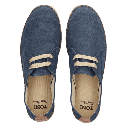 Dixon Canvas Heren Espadrilles Mari