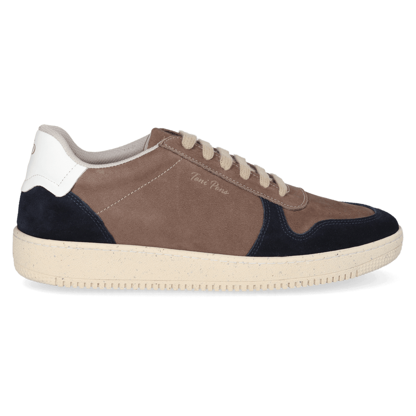 Dublin Heren Sneakers Nubuck Taupe
