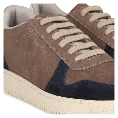 Dublin Heren Sneakers Nubuck Taupe