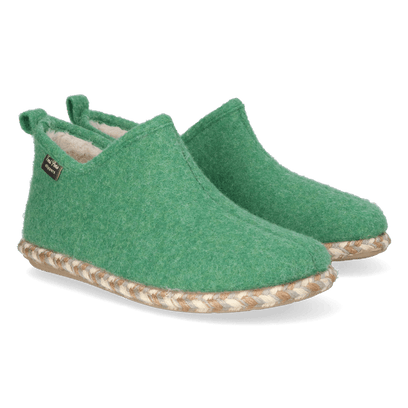 Duna-FP Dames Pantoffels Vilt Menta