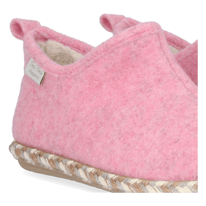Duna-FP Dames Pantoffels Vilt Rosa