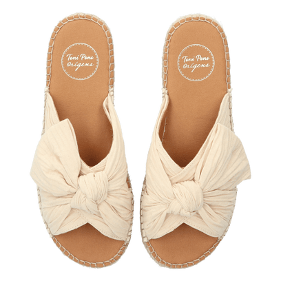 Elina Dames Espadrilles Cru