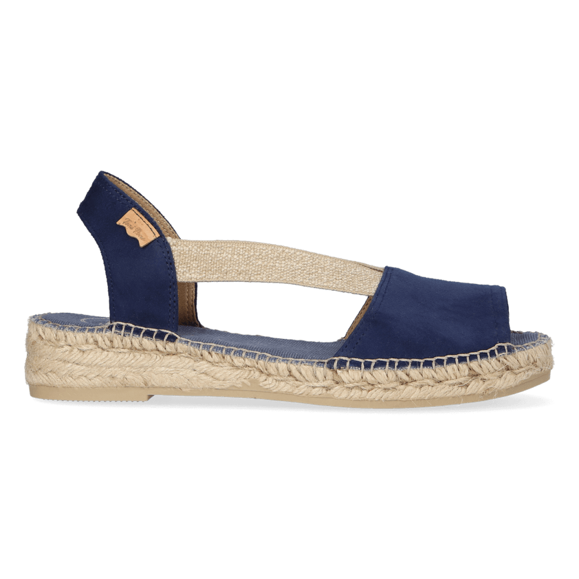 Ella Dames Espadrilles Suede Mari