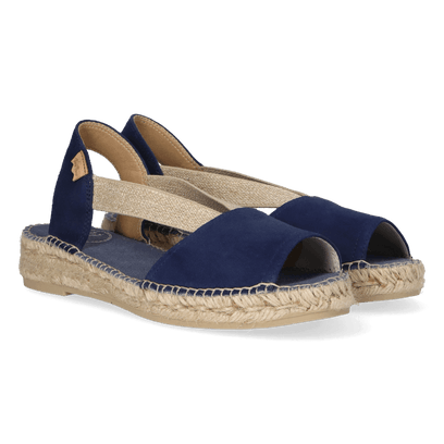 Ella Dames Espadrilles Suede Mari