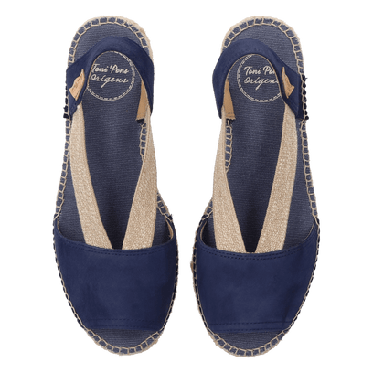 Ella Dames Espadrilles Suede Mari