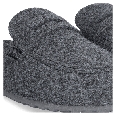 Genis Heren Pantoffels Gerecycled Vilt Antracita