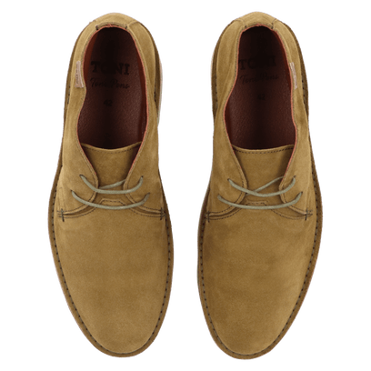 Jacob-SY Heren Desert Boots Suede Oliva