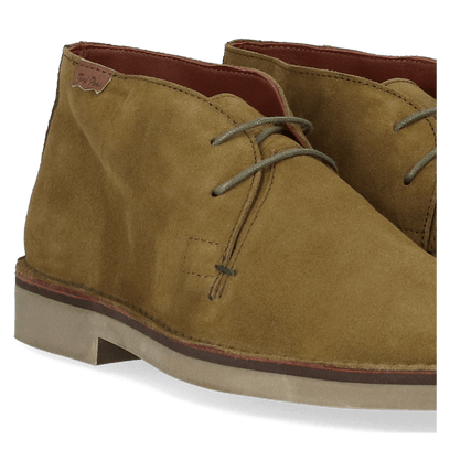 Jacob-SY Heren Desert Boots Suede Oliva