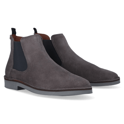 Jan-SY Heren Chelsea Boots Gris