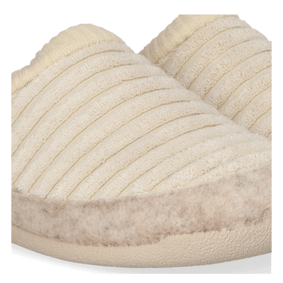 Malu-OD Dames Pantoffels Cru