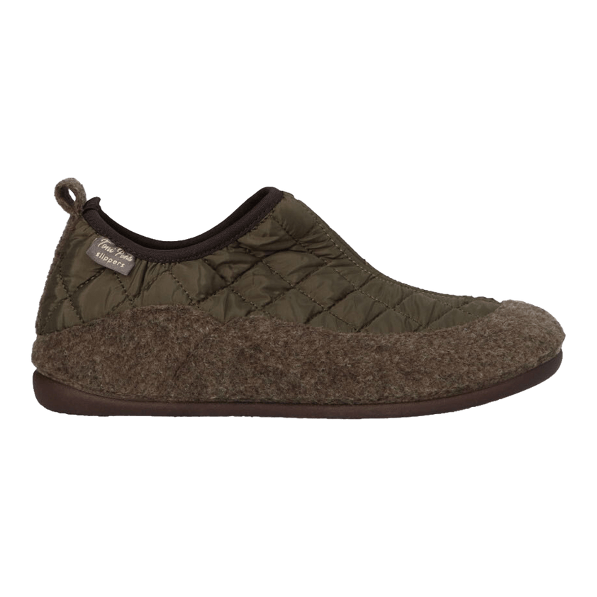 Mare-UM Dames Pantoffels Caqui