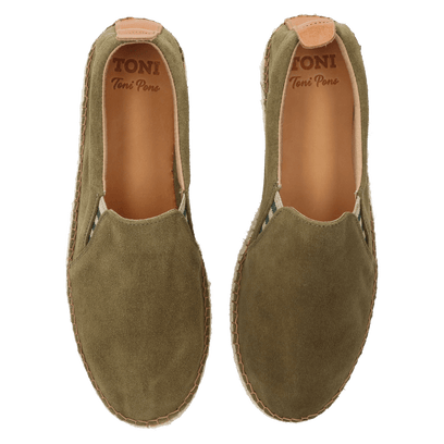 Marti Heren Instappers Suede Army