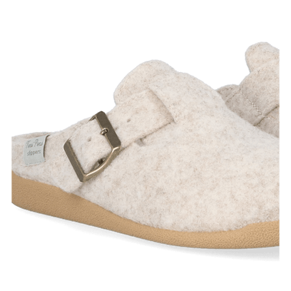 Mima-FP Dames Pantoffels Vilt Cru