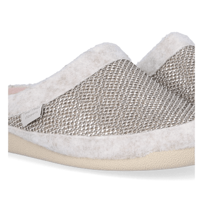 Moly-S Dames Pantoffels Textiel Plati