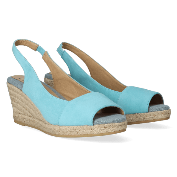 Monza-A Dames Espadrilles Turquesa