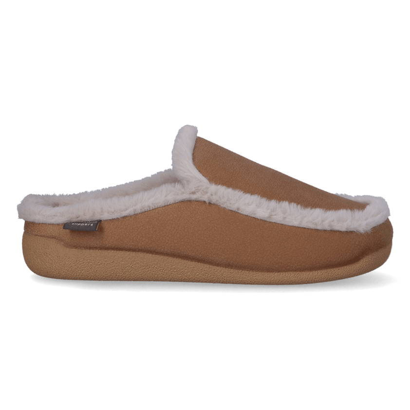 Munic-BD Dames Pantoffels Camel