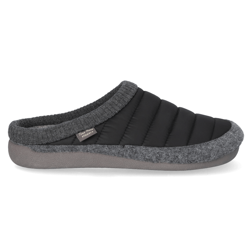 Nix-TK Heren Pantoffels Negre
