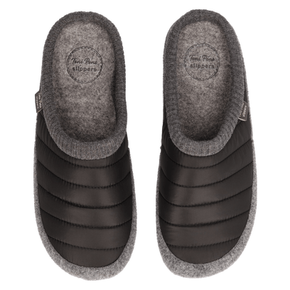 Nix-TK Heren Pantoffels Negre