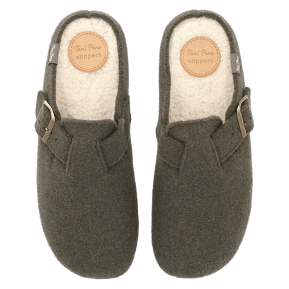 Norton-FP Heren Pantoffels Caqui