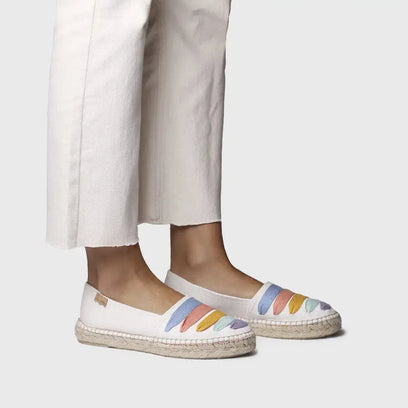 Rose-CM Dames Espadrilles Mambo