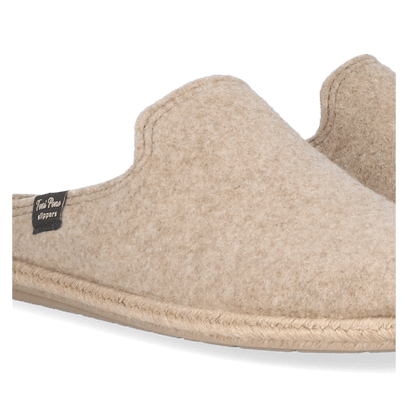 Tomas-RW Heren Pantoffels Beige