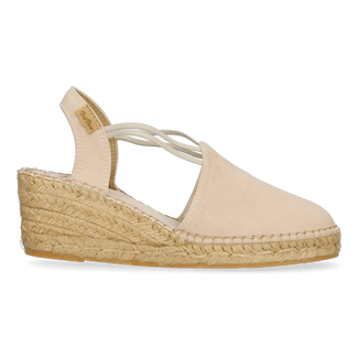 Beige espadrilles dames