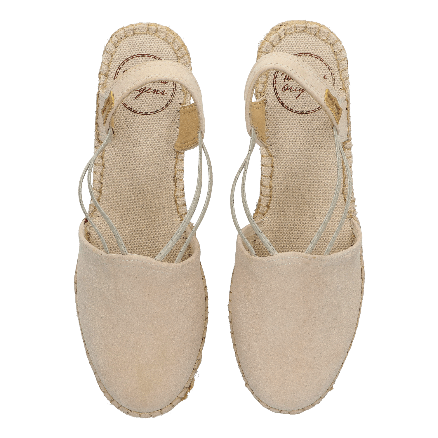 Tremp Dames Espadrilles Sleehak Beige Toni Pons