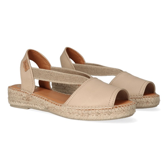 Etna Dames Espadrilles Beige