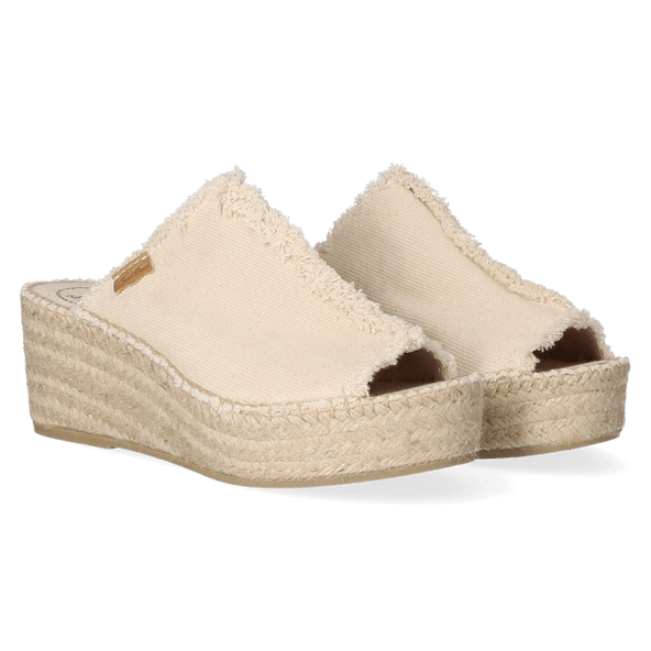 Itaca Dames Espadrilles Cru