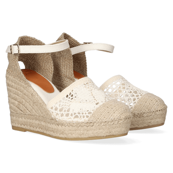 Mariona Dames Espadrilles Cru