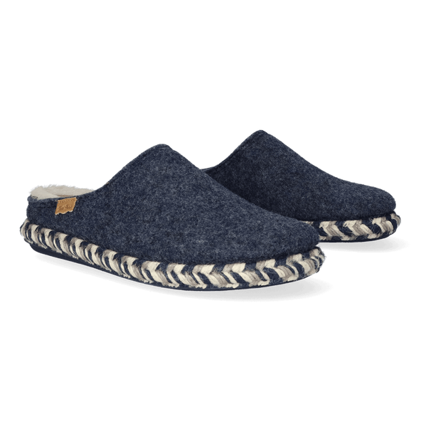 Miri-FP Dames Sloffen Blau