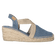Terra-V Dames Espadrilles Blau Vintage