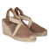 Tona-7 Dames Espadrilles Taupe