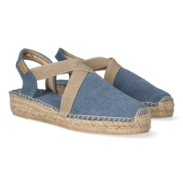 Verdi-V Dames Espadrilles Blau